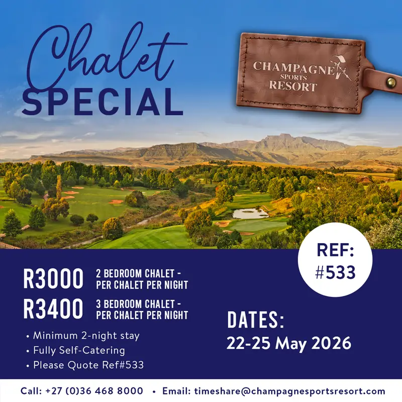 Champagne Sports Resort - Chalet Deal May 2026
