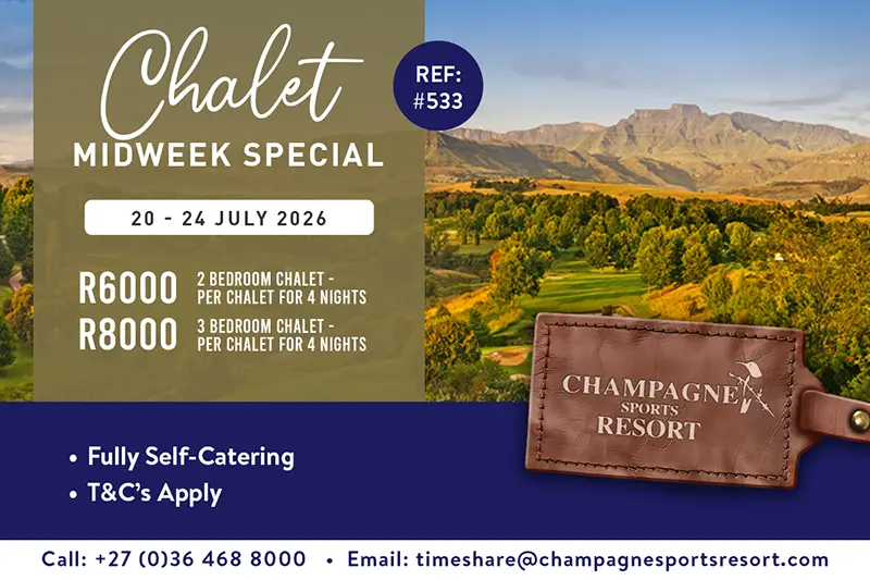 Champagne Sports Resort - July 2026 Chalet Weekend Deals!